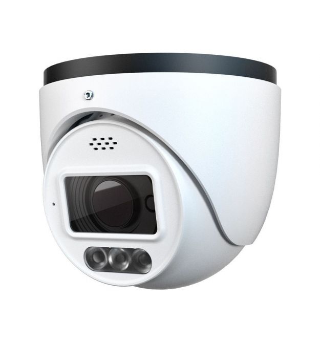 IP-видеокамера 6Mp TVT TD-9565E4-PA(D-AZ-PE-AW3) White f-2.7-13.5mm, ИК+LED-подсветка, с микрофоном