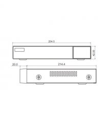 MHD-видеорегистратор 8-канальный 8Mp TVT TD-2108NS-HC-H