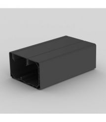 Кабельный канал из ПВХ черного цвета 20х20мм Серия LH, цена за 1м