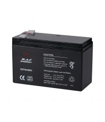 Акумуляторна батарея 12V7Ah-20Hr F2 Kraft свинцево-кислотна