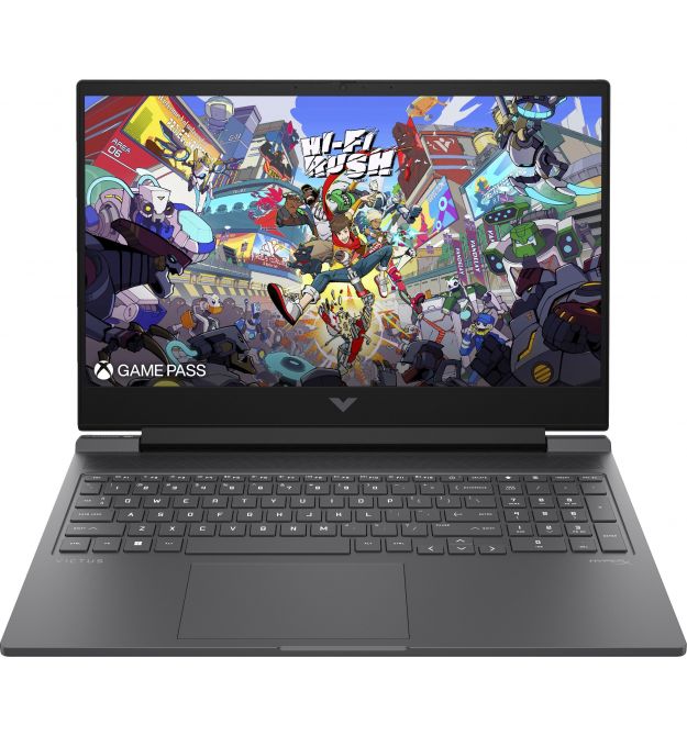 HP Ноутбук Victus 16-r1037ua 16.1" FHD IPS AG, Intel i7-14700HX, 32GB, F1024GB, NVD4060-8, DOS, черный