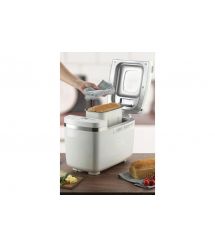 Gorenje Хлебопечка 750Вт, программ-14, макс.вес -1.350кг, форма прямоугольник, пластик, белый