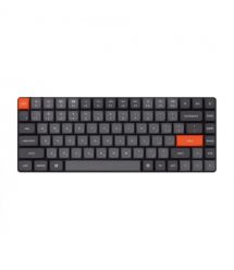 Keychron Клавиатура механическая K3 Max 84Key, Gateron MX 2.0 Red, WL/BT/USB-A, QMK, Hot-swap, EN/UKR, RGB, черный