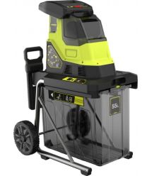 Ryobi Измельчитель садовый аккумуляторный Max Power RY36SHX40-0 36В 40мм 55л 18кг (без АКБ и ЗУ) фреза низкошумный