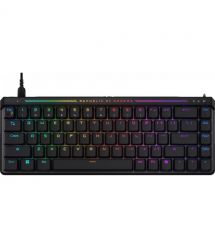 ASUS Клавиатура механическая ROG Falchion Ace HFX, 68key, HFX Magnetic Switches, USB-A, EN, RGB, чёрный