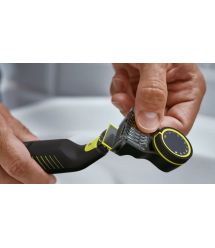 Philips Бритва електр. OneBlade Pro, Li-Ion, сух.+влажн., индикатор заряда, сталь, черный