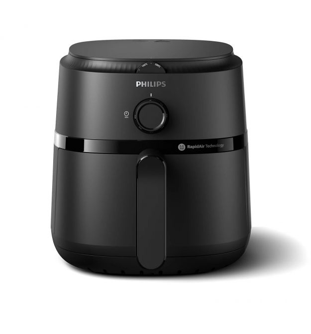 Philips Мультипечь Ovi L, 1500Вт, чаша-4.2л, механическое управл., 12 авто. программ, пластик, чорний