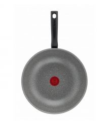 Tefal Сковорода Вок Cook Natural, 28см , алюминий, бакелит, серый