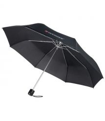 Wenger Зонтик, Large Travel Umbrella, черный