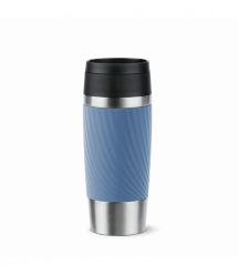 Tefal Термочашка Travel Mug Classic Twist, 360мл, нержавеющая сталь, голубой