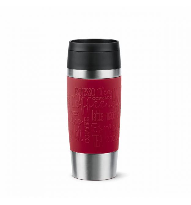 Tefal Термочашка Travel Mug Classic, 360мл, нержавеющая сталь, красный