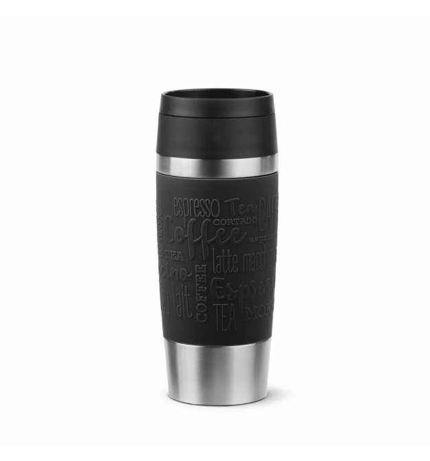 Tefal Термочашка Travel Mug Classic, 360мл, нержавеющая сталь, черный