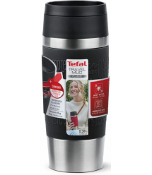 Tefal Термочашка Travel Mug Classic, 360мл, нержавеющая сталь, черный