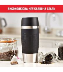 Tefal Термочашка Travel Mug Classic, 360мл, нержавеющая сталь, черный