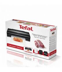 Tefal Вакууматор Classic для пакетов, 350мм, электронное управл., +18 пакетов, пластик, черный