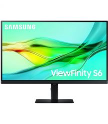 Samsung Монитор 27" S60UD HDMI, DP, USB, USB-C, MM, IPS, 2560x1440, 100Hz, 1ms