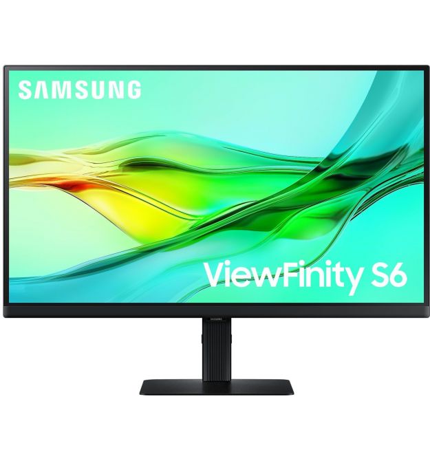 Samsung Монитор 27" S60UD HDMI, DP, USB, USB-C, MM, IPS, 2560x1440, 100Hz, 1ms