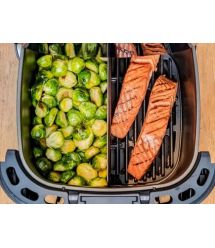 Tefal Мультипечь EasyFry&Grill XXL, 1830Вт, чаша-6.5л, сенсорное управл., 8 програм, пластик, серо-синий