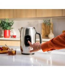 Tefal Электрочайник Majestuo 1.5л, с двойными стенками, 9 темп.реж, сенс. управл., нерж. сталь