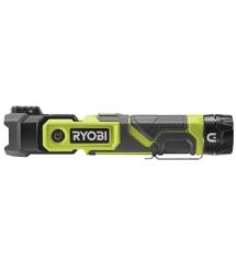 Ryobi Фонарь ручной аккумуляторный USB Lithium RLP4-120G, 4В, 2А·ч, 640лм, 3 функции ос