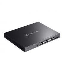 TP-Link Коммутатор SG3428XMP 24xGE (24xPoE), 4xSFP+, 384Вт, Керований L2