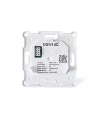 DEVI Терморегулятор DEVIreg Basic +4...45° механический программируемый Bluetooth встроенный 16A 230В белый