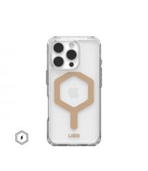 UAG Чехол для iPhone 16 Pro, Plyo Magsafe, Ice/Gold