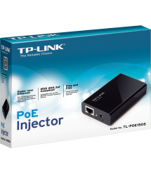 TP-Link PoE-Инжектор POE150S 1xGE, 1xGE PoE, 48Вт