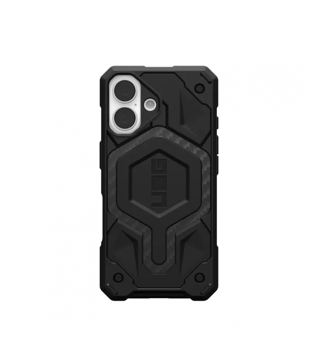 UAG Чехол для iPhone 16, Monarch, Carbon Fiber