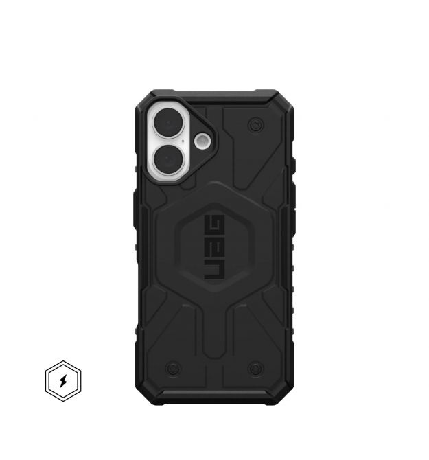 UAG Чехол для iPhone 16, Pathfinder Magsafe, Black