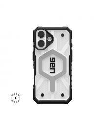 UAG Чехол для iPhone 16, Pathfinder Clear Magsafe, Ice