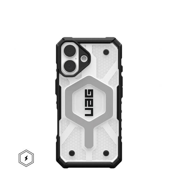 UAG Чехол для iPhone 16, Pathfinder Clear Magsafe, Ice