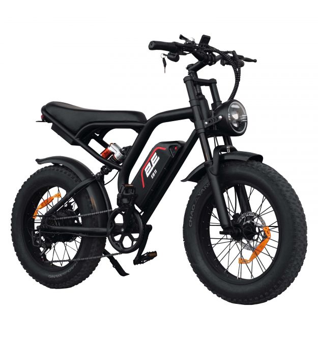 2E Электровелосипед EB11 20", красно-черный