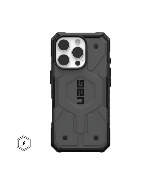 UAG Чехол для iPhone 16 Pro, Pathfinder Magsafe, Silver