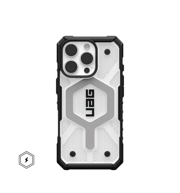 UAG Чехол для iPhone 16 Pro, Pathfinder Clear Magsafe, Ice