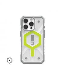 UAG Чехол для iPhone 16 Pro, Pathfinder Clear Magsafe, Active Neon