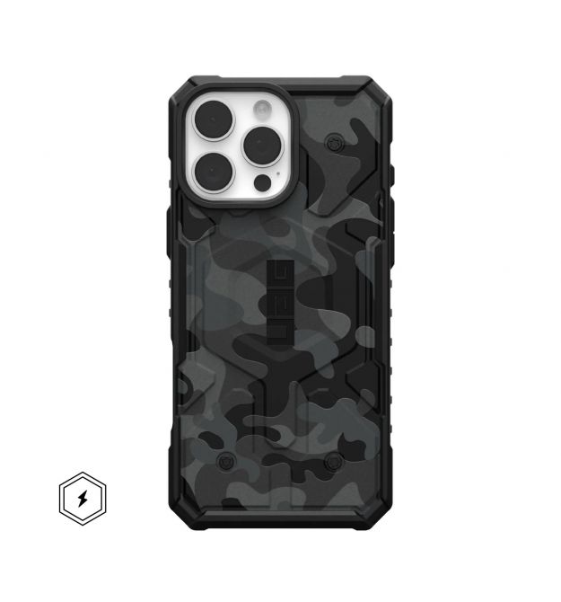 UAG Чехол для iPhone 16 Pro Max, Pathfinder SE Magsafe, Midnight Camo