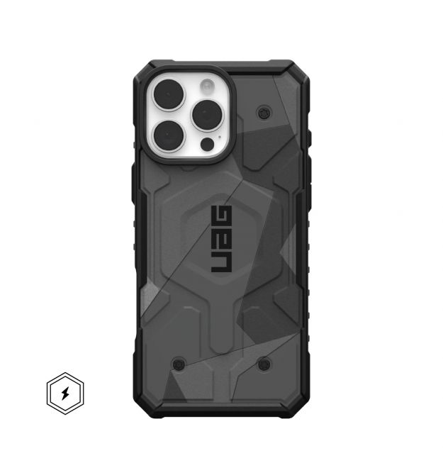 UAG Чехол для iPhone 16 Pro Max, Pathfinder SE Magsafe, Geo Camo