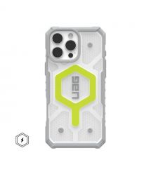 UAG Чехол для iPhone 16 Pro Max, Pathfinder Clear Magsafe, Active Neon