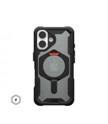 UAG Чехол для iPhone 16, Plasma XTE MagSafe, Black/Orange