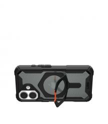 UAG Чехол для iPhone 16, Plasma XTE MagSafe, Black/Orange