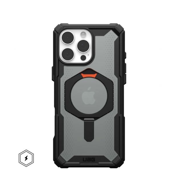 UAG Чехол для iPhone 16 Pro Max, Plasma XTE MagSafe, Black/Orange