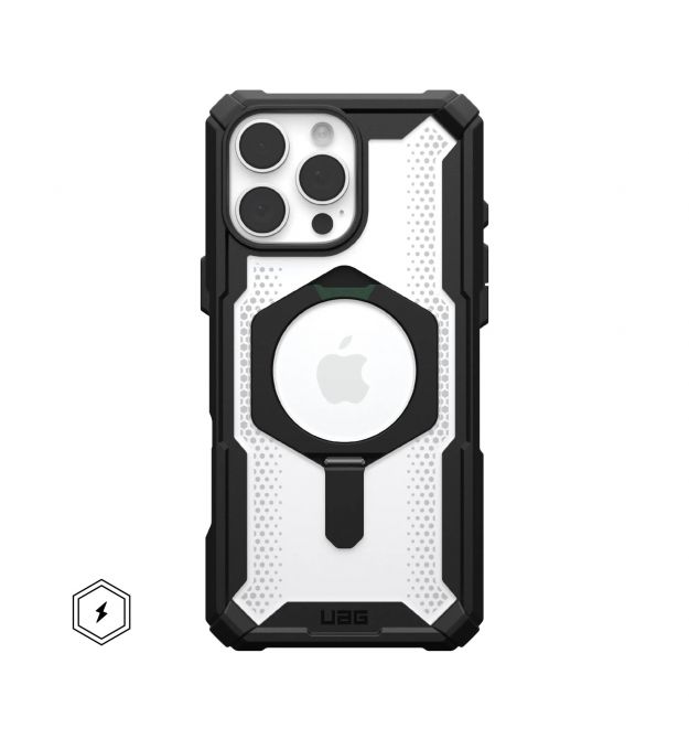 UAG Чехол для iPhone 16 Pro Max, Plasma XTE MagSafe, Black/Clear