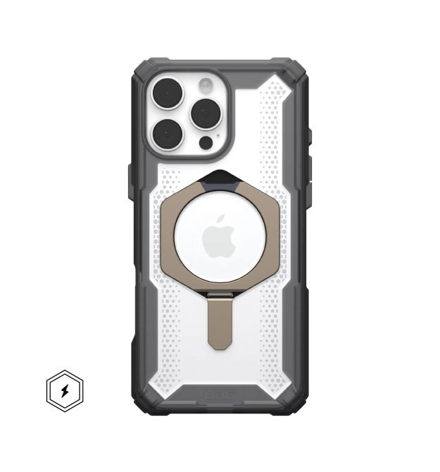 UAG Чехол для iPhone 16 Pro Max, Plasma XTE MagSafe, Ash/Titanium