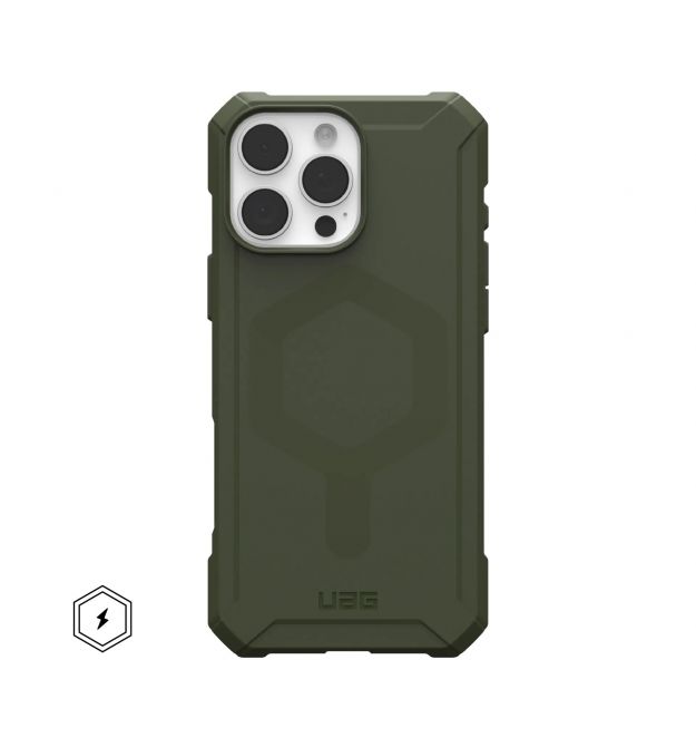 UAG Чехол для iPhone 16 Pro Max, Essential Armor Magsafe, Olive Drab