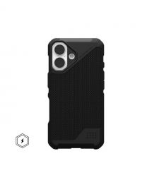 UAG Чехол для iPhone 16, Metropolis LT Magsafe, Kevlar Black