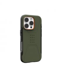 UAG Чехол для iPhone 16 Pro, Civilian Magsafe, Olive Drab