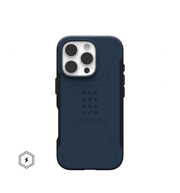 UAG Чехол для iPhone 16 Pro, Civilian Magsafe, Mallard