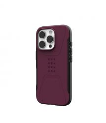 UAG Чехол для iPhone 16 Pro, Civilian Magsafe, Bordeaux