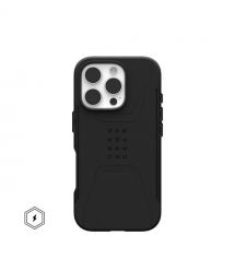 UAG Чехол для iPhone 16 Pro, Civilian Magsafe, Black